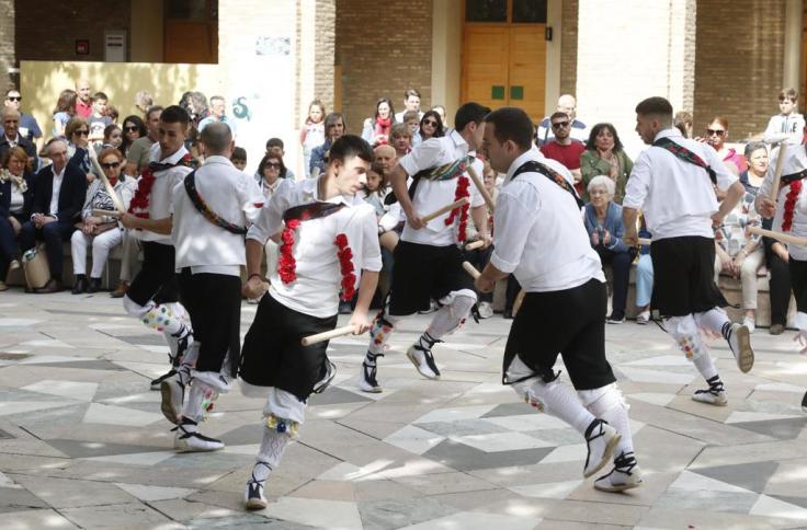 Dances en el Edificio Pignatelli. Día de Aragón 2023