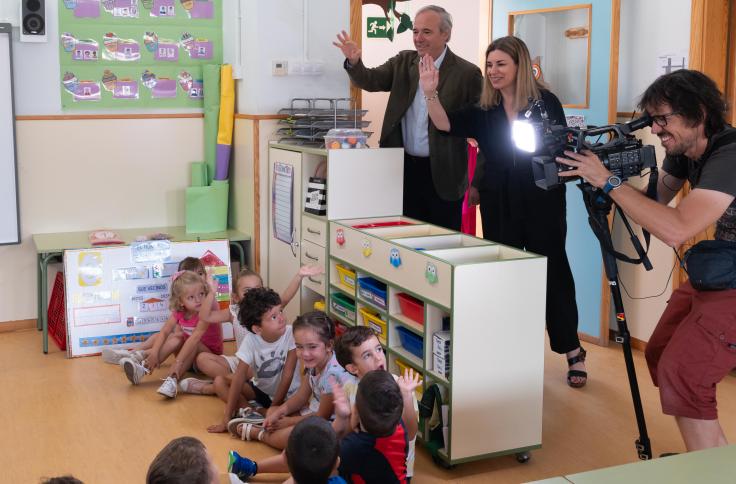 Arranca el curso escolar en Aragón para más de 156.000 alumnos de Infantil, Primaria y Secundaria