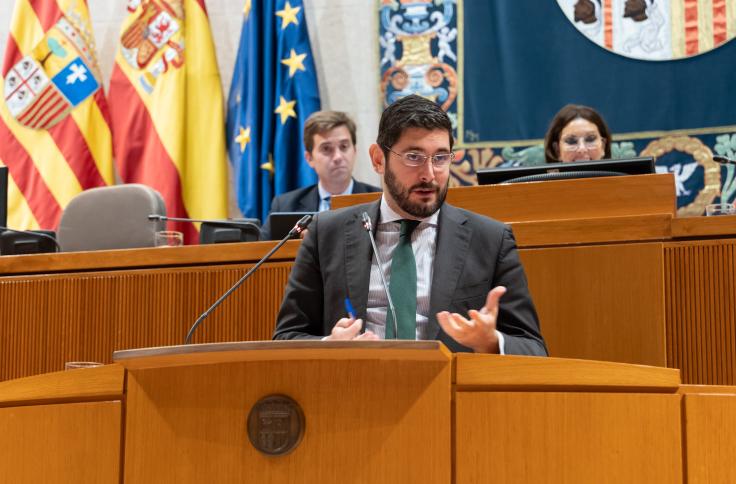 Sesión plenaria de la Cortes de Aragón 29/09/2023