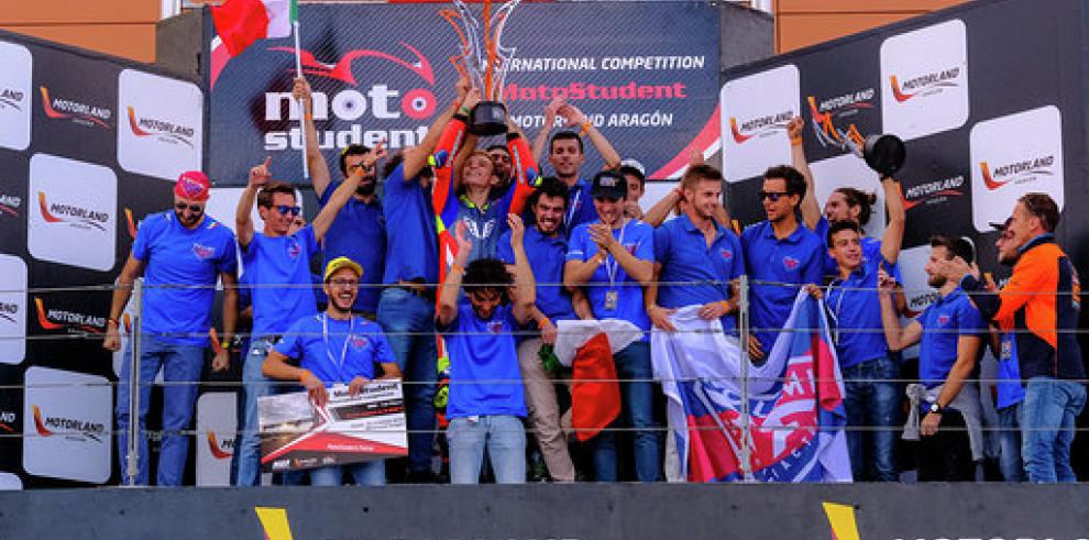 La Universidad de Málaga y el Politécnico de Milán se hacen con los premios Best MotoStudent 2018