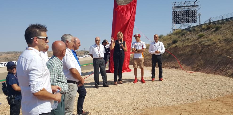 MotorLand Aragón homenajea con la “Curva de Marc Márquez” al reconocido piloto
