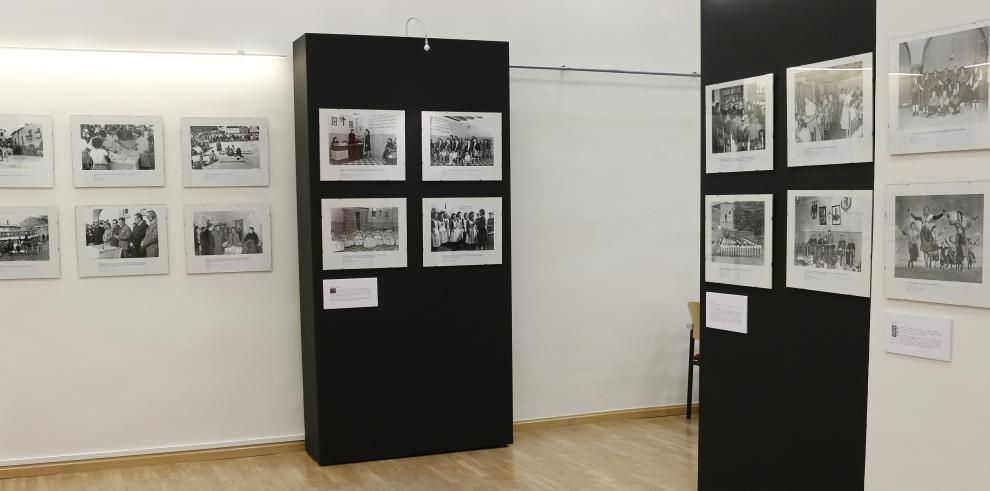 El Archivo Histórico Provincial de Huesca inaugura una muestra fotográfica de la Sección Femenina de Teruel