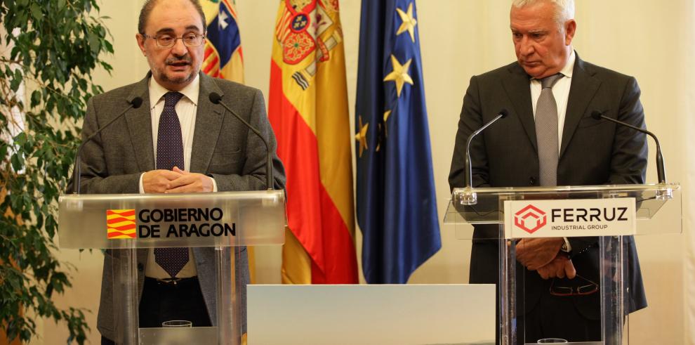 El Grupo Industrial Ferruz invertirá 15 millones de euros y creará 75 nuevos empleos en los próximos