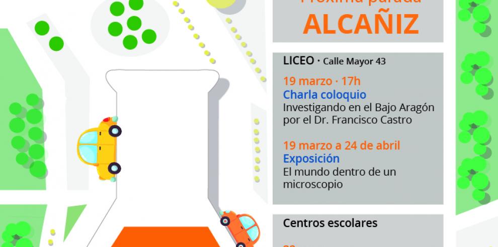 Alcañiz, primera parada de la ruta científica del IACS por Aragón