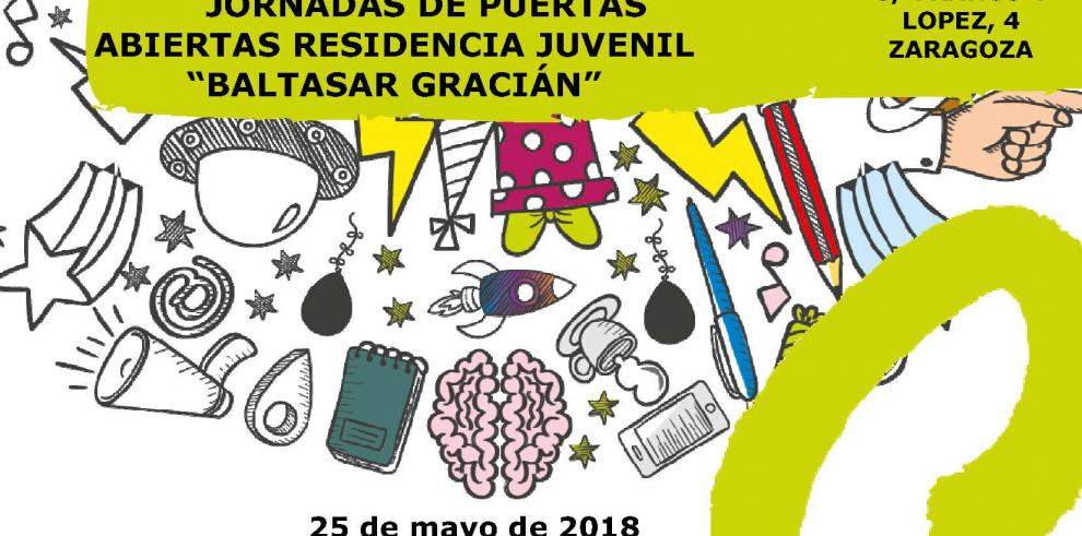 Las residencias del IAJ Baltasar Gracián de Zaragoza y Ramón y Cajal de La Almunia abrirán sus puertas a la sociedad los días 25 y 26 de mayo