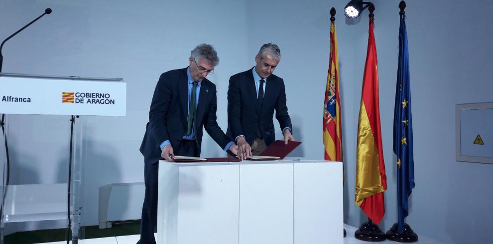 Fundación Ibercaja y Gobierno de Aragón renuevan el convenio de colaboración para la gestión de los centros de interpretación de los Espacios Naturales Protegidos