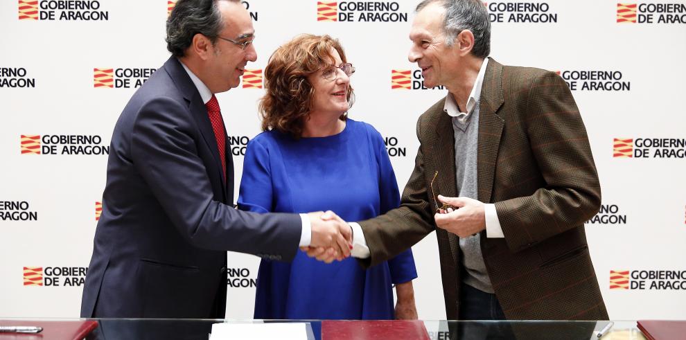 Gobierno de Aragón, Endesa y Fundación Ecología y Desarrollo refuerzan su colaboración en la atención directa a hogares vulnerables para hacer frente a la pobreza energética