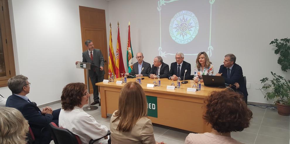 Pilar Alegría destaca el factor social y económico que UNED tiene en Aragón