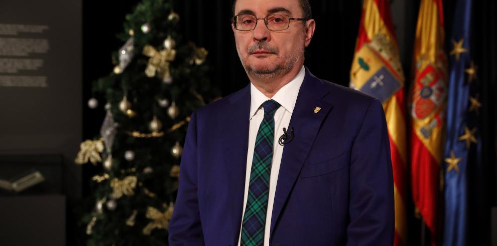 El Presidente de Aragón defiende los logros alcanzados en el estado de bienestar y el crecimiento económico gracias al autogobierno