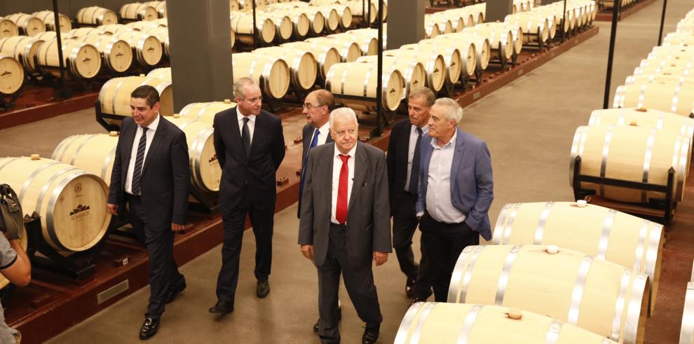 Las exportaciones del vino aragonés aumentaron casi un 5% hasta superar los 124 millones de euros