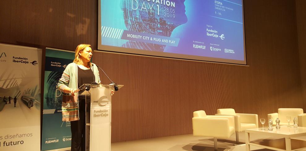 Gastón pone en valor el “talento emprendedor” aragonés y la alianza de Mobility City con Plug and Play 