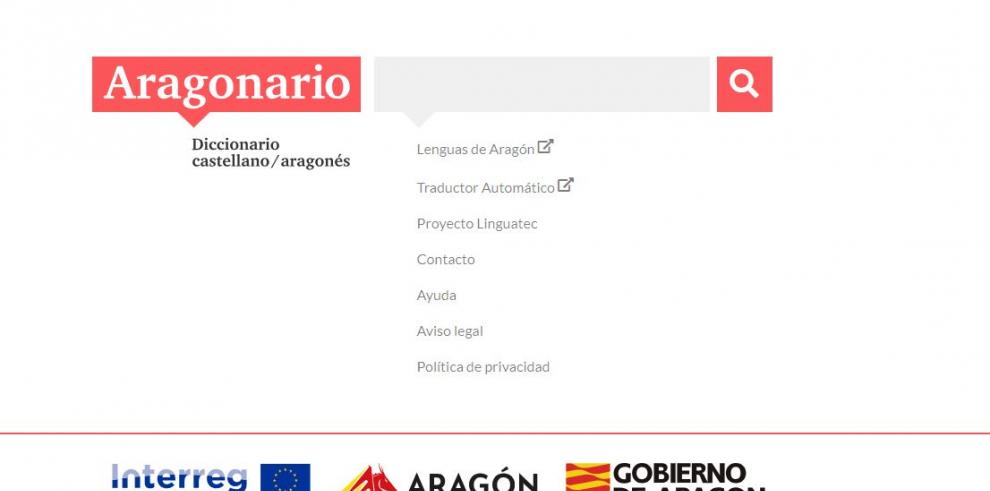 Aragonario, el diccionario online castellano-aragonés
