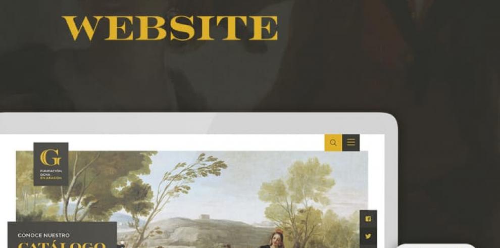 La Fundación Goya renueva su imagen y lanza una web con más de mil referencias del aragonés universal
