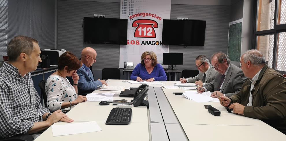 La Comisión de Protección Civil de Aragón da el visto bueno a la actualización del plan de emergencias por inundaciones