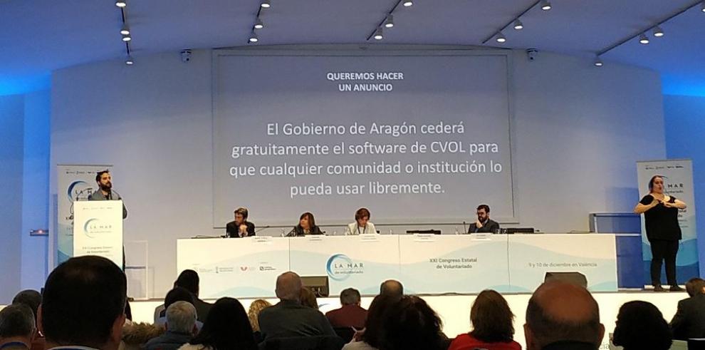 El Gobierno de Aragón cede gratuitamente el software de CVOL para que cualquier Comunidad o institución lo pueda usar libremente