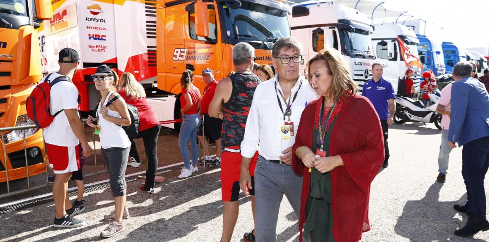 Arturo Aliaga: “El Gobierno de Aragón no va a entrar en ninguna subasta para para seguir organizando la Moto GP”