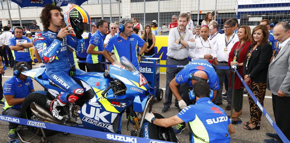 Arturo Aliaga: “El Gobierno de Aragón no va a entrar en ninguna subasta para para seguir organizando la Moto GP”