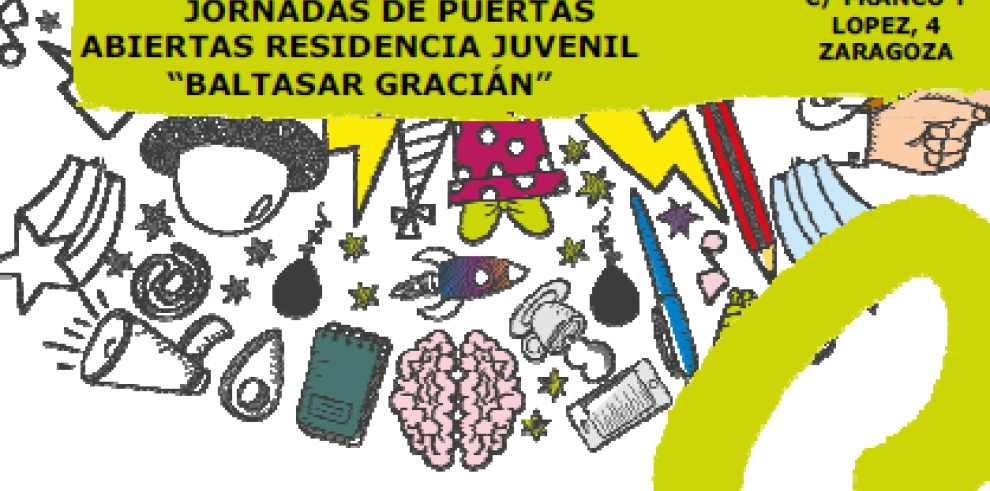 Jornada de puertas abiertas en las residencias del Instituto Aragonés de la Juventud 