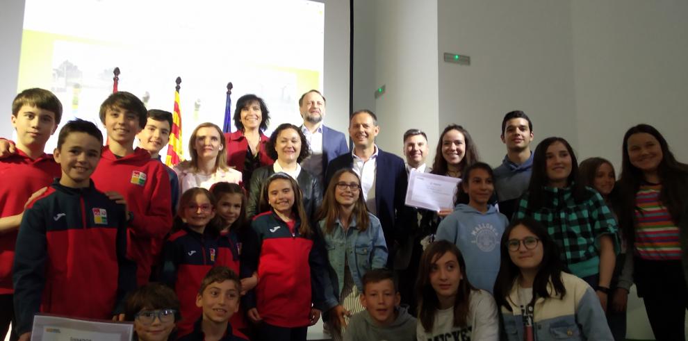 El Colegio Santa Ana de Huesca ganador del programa Aragón Aula Natural