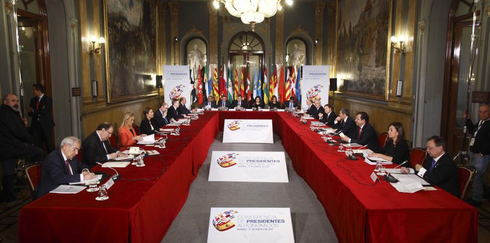 El presidente Javier Lambán asiste a la VI Conferencia de Presidentes - fotonoticia 