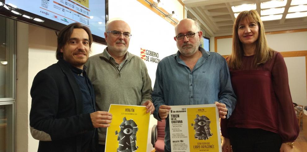 El Gobierno de Aragón presenta sus premios literarios en la Feria del Libro Aragonés de Monzón