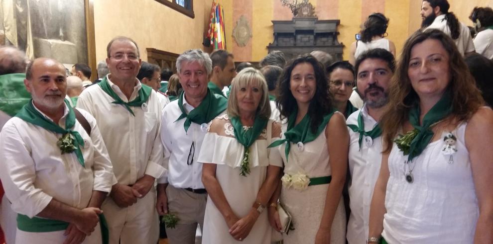 El Hospital San Jorge protagoniza el inicio de las fiestas de San Lorenzo