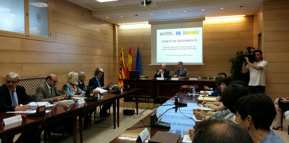 El Comité de Seguimiento del FEDER reprograma actuaciones por valor de 20 millones de euros en la Comunidad Autónoma de Aragón
