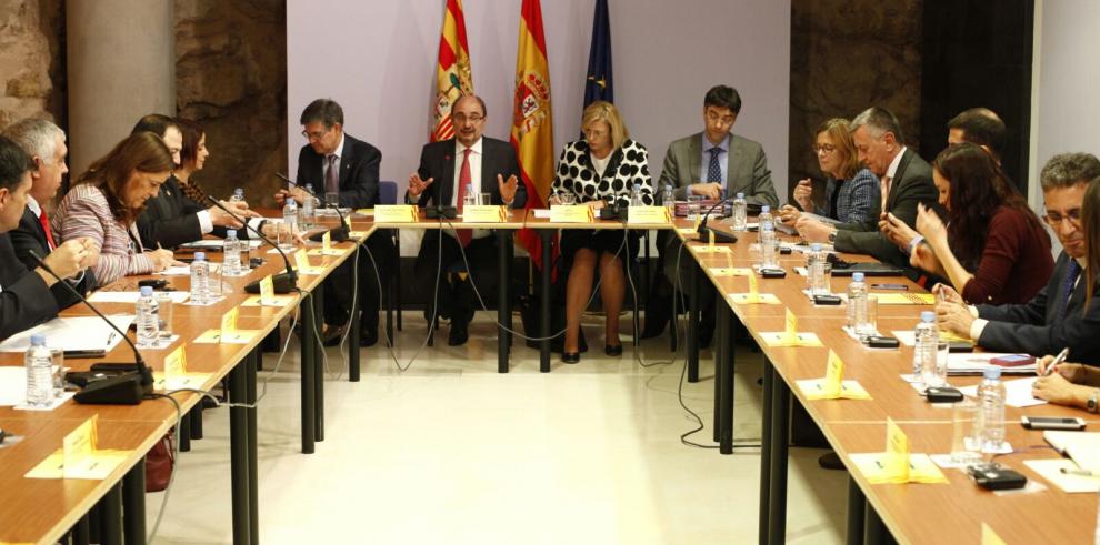 Cooperación institucional para combatir la despoblación en Teruel