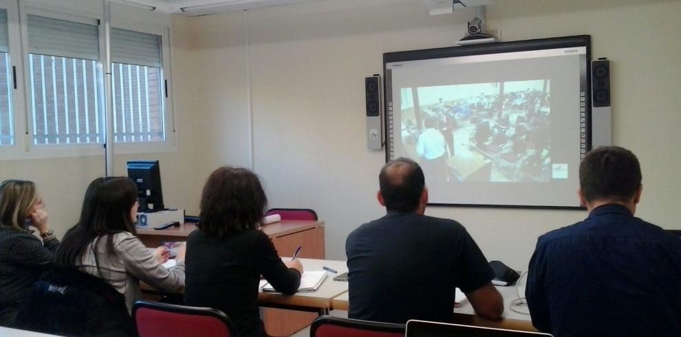 Educación apuesta por el streaming para hacer llegar la formación al profesorado a todos los rincones de la comunidad aragonesa