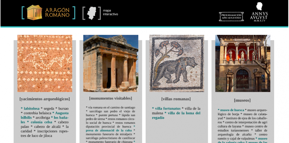 Descubre los hitos romanos aragoneses más destacados en www.aragonromano.com
