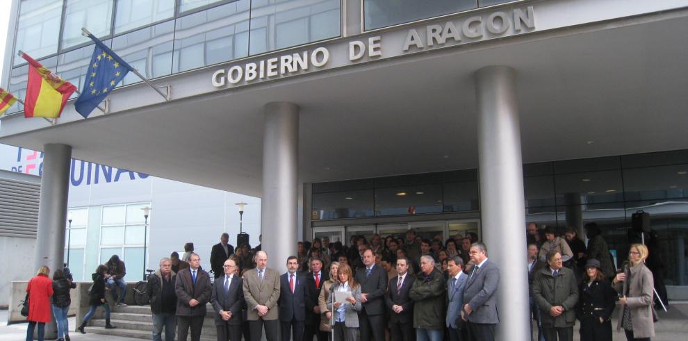 El Gobierno de Aragón reafirma su compromiso de seguir trabajando para la erradicación de la violencia contra la mujer