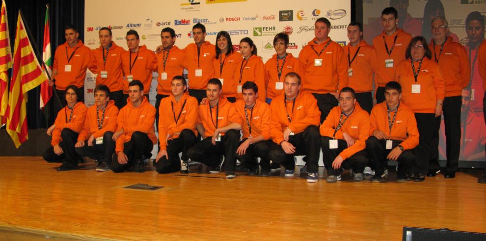 Veinte estudiantes aragoneses en los Campeonatos Nacionales de FP