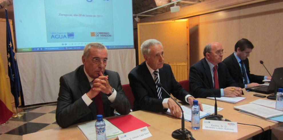 Reunión del Pleno de la Comisión del Agua de Aragón