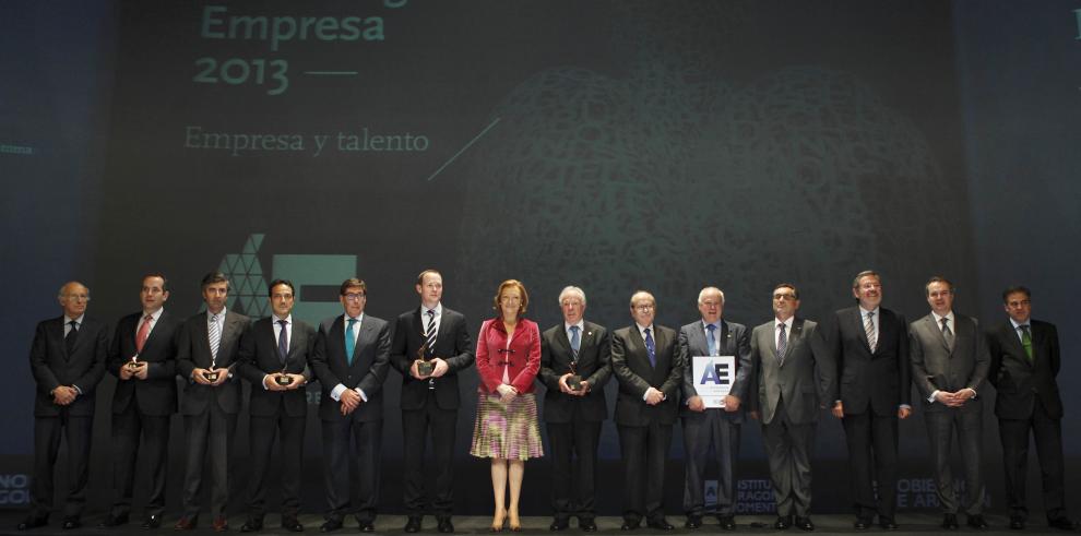 Ronal Ibérica y el Colegio Sagrada Familia reciben los Premios a la Excelencia Empresarial en Aragón 2013