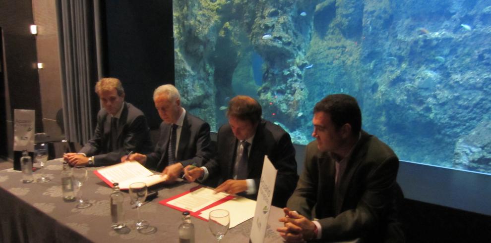 Gobierno de Aragón y Acuario de Zaragoza colaboran en la promoción y conservación del medio acuático