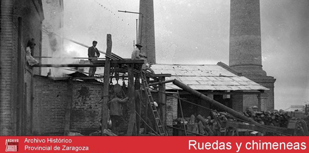El Archivo Histórico de Zaragoza repasa la industrialización de Aragón en imágenes