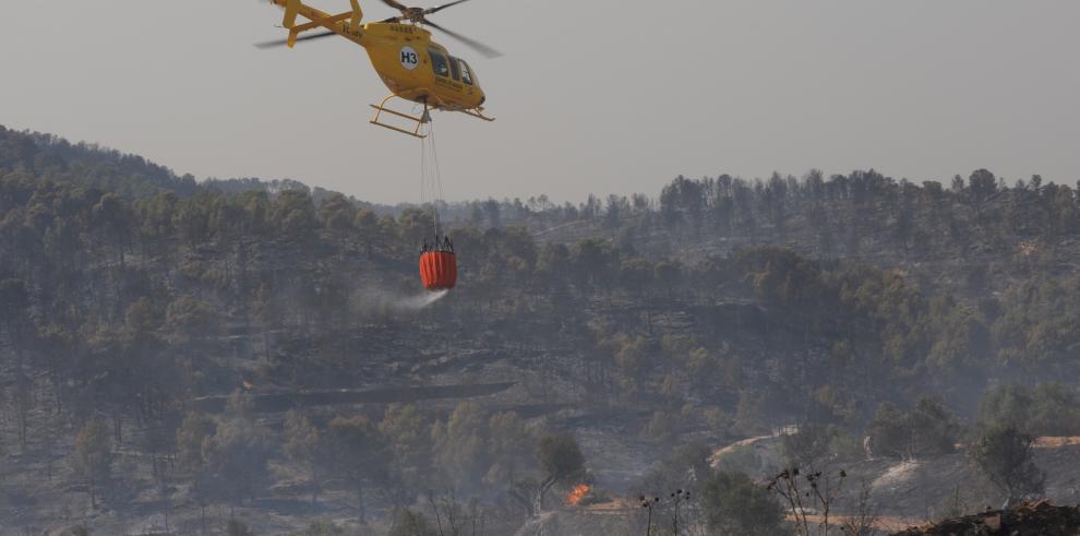 Llamamiento a la prevención ante el alto nivel de riesgo de incendios forestales en Aragón