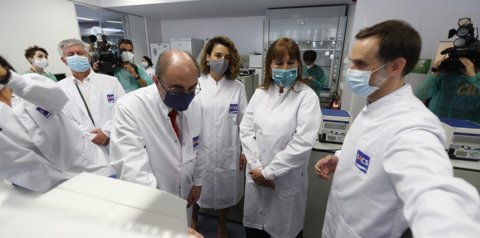 Aragón sigue reforzando su capacidad diagnóstica de COVID-19 con la posibilidad de hacer hasta 5.000 PCR diarias