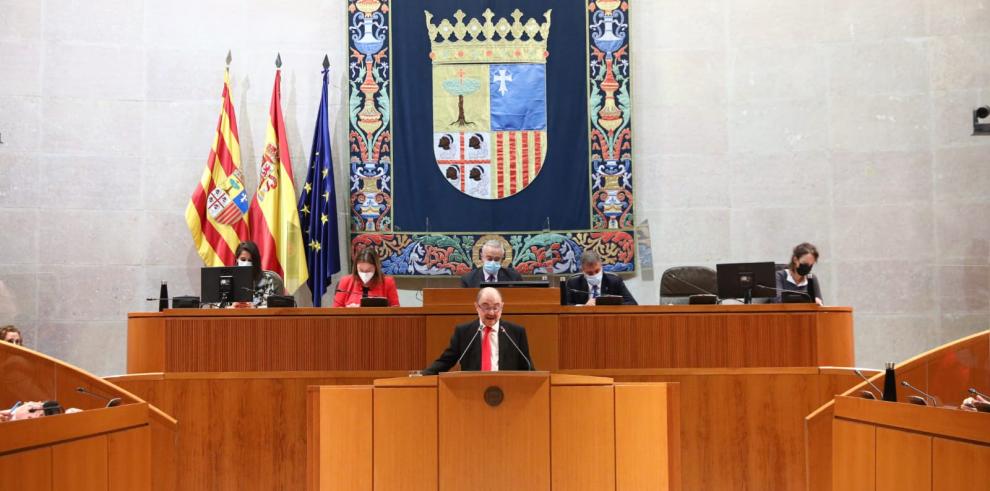 El Presidente de Aragón apela a la unidad, al autogobierno y a la capacidad emprendedora de la sociedad aragonesa para salir fortalecidos de la crisis
