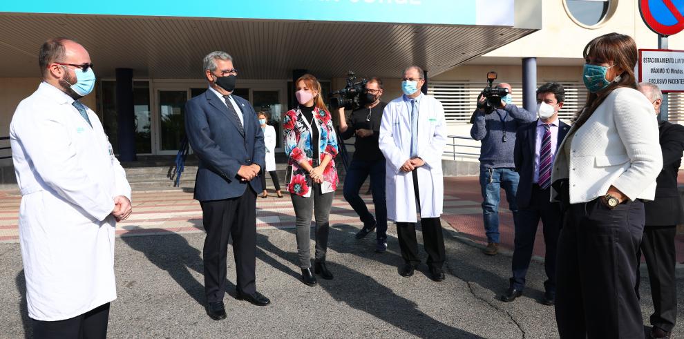 Repollés: “La puesta en marcha del Hospital Universitario San Jorge contribuirá a fortalecer el capital humano, a la renovación de equipos técnicos y la mejora de los laboratorios de investigación”