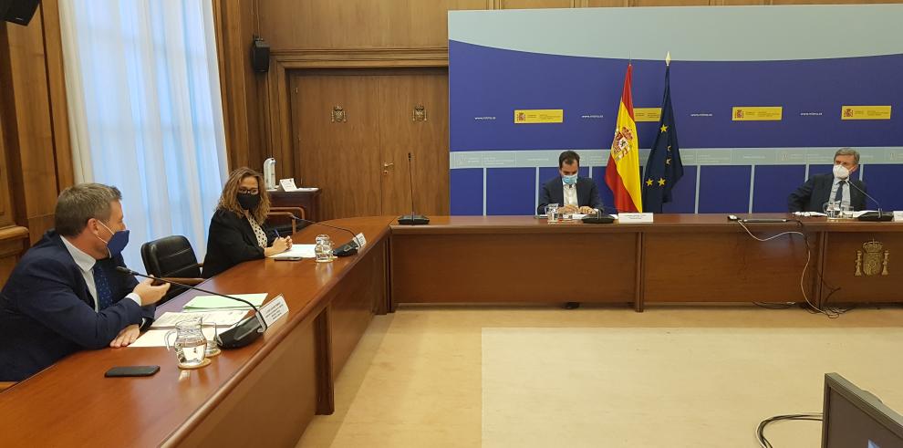 Aragón traslada al MITMA las principales reivindicaciones en materia de infraestructuras