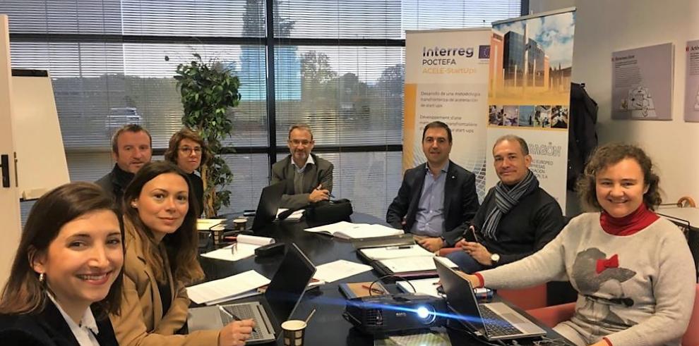 Técnicos españoles y franceses se reúnen en CEEI Huesca dentro de un proyecto europeo que mejora la supervivencia y el crecimiento de empresas jóvenes