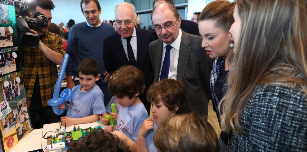 Los valores de la liga Lego sintonizan con las políticas del Gobierno de Aragón que fomentan