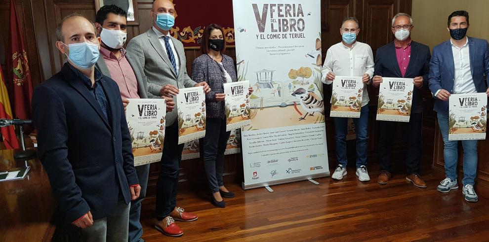 22 expositores presentan sus novedades en la V Feria del Libro y el Cómic de Teruel