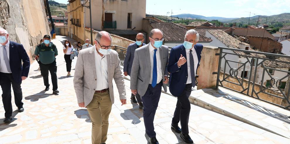 El Presidente de Aragón defiende un Plan de Patrimonio Nacional de Patrimonio en áreas rurales que ayudaría a combatir la despoblación