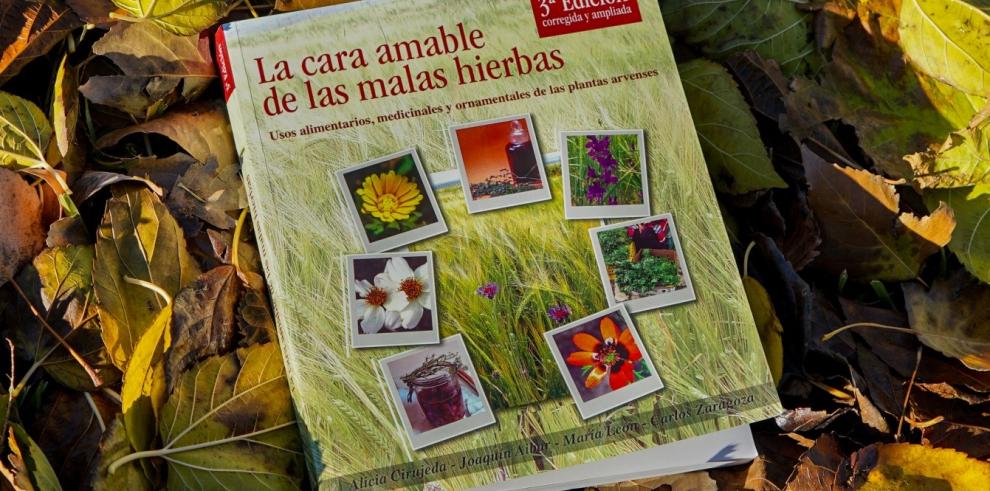 El CITA edita de nuevo el libro “La cara amable de las malas hierbas”