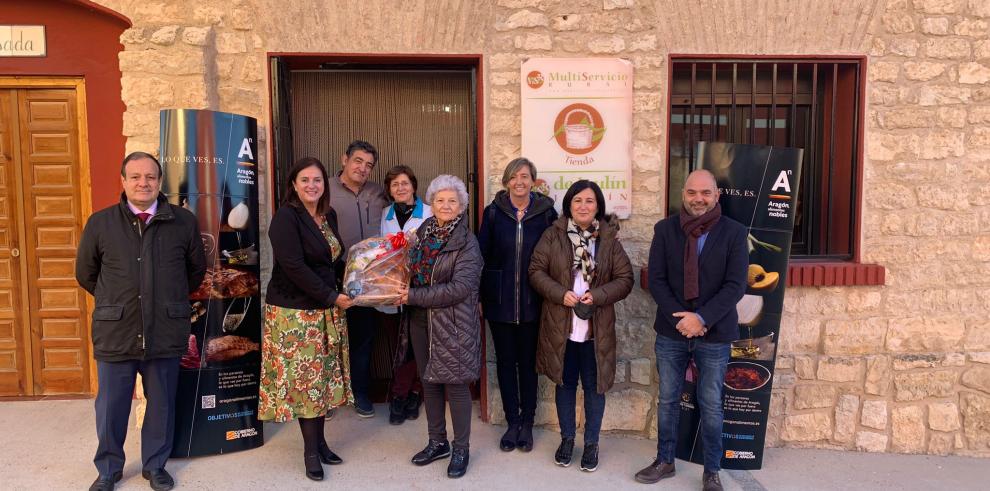 Los 126 Multiservicios Rurales participan de forma activa en la campaña “Aragón, alimentos nobles”