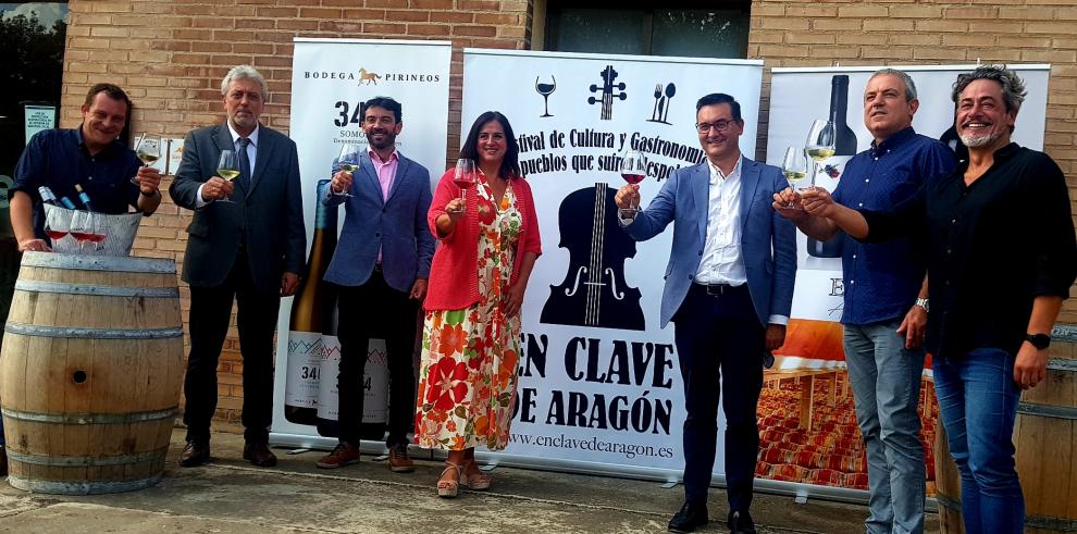 La quinta edición del festival ‘En Clave de Aragón’ reafirma su apuesta por la cultura y la agroalimentación como valores esenciales para asentar población