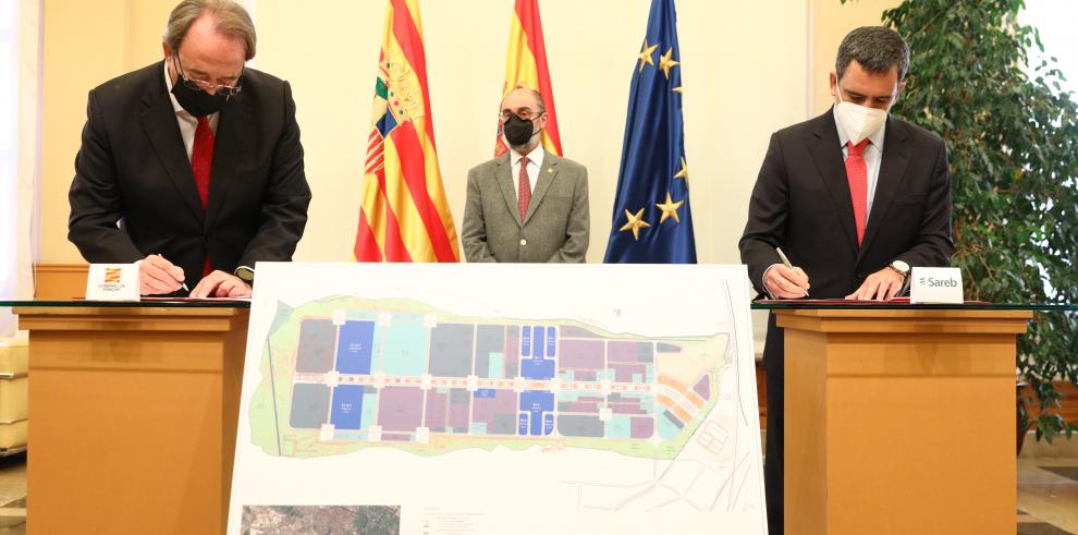 El Gobierno de Aragón y Sareb facilitarán 175 hectáreas de terreno netas para la implantación de empresas en el PTR de Zaragoza 
