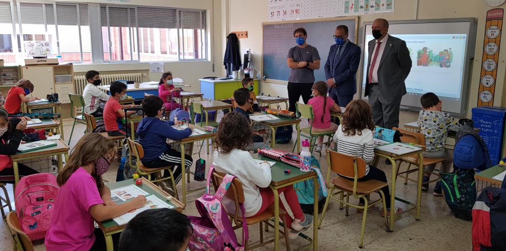 Educación estudiará una posible ampliación del colegio Ricardo Mallén ante la llegada de nuevos trabajadores a Calamocha